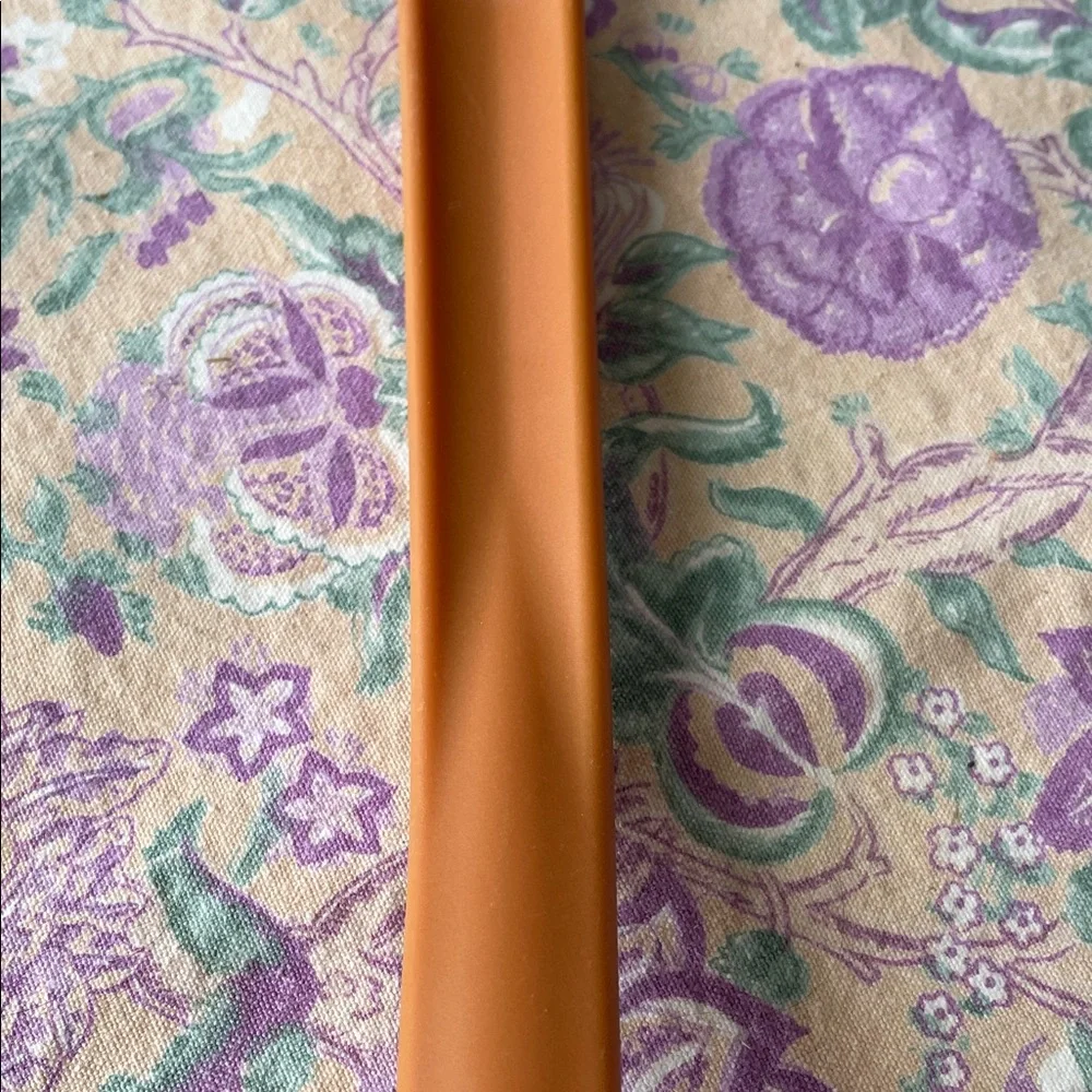 Vintage Orange Cooking Spoon